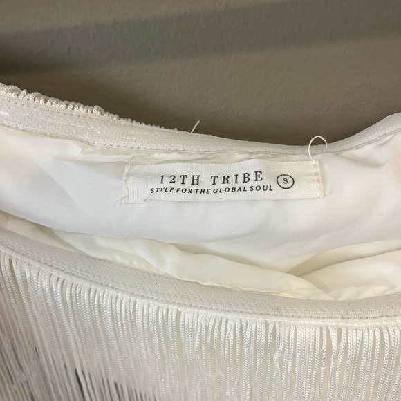 White fringe top - Picture 3 of 3